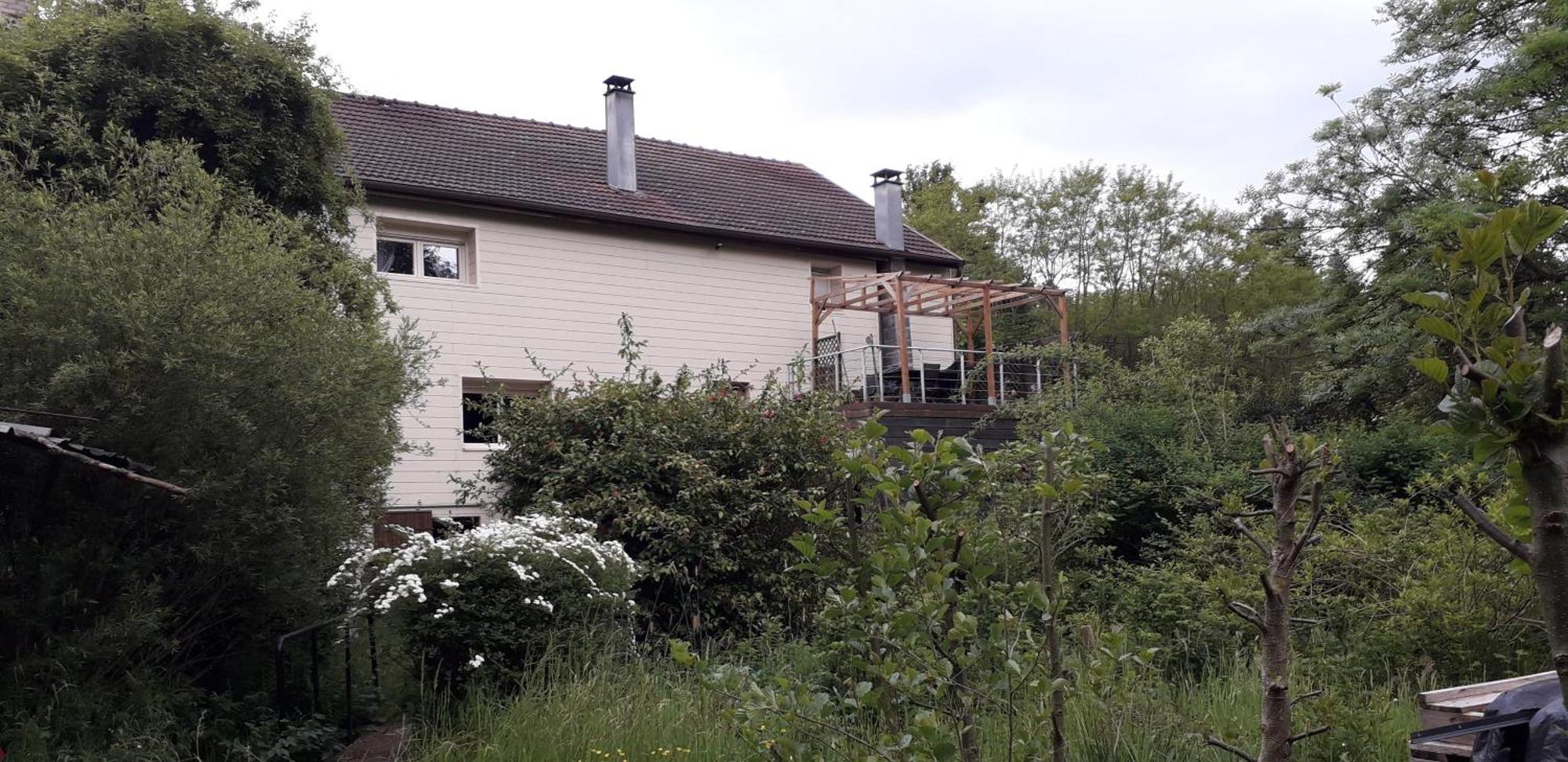 Au Val Des Meuris Bed & Breakfast Taintrux Exterior photo